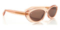 Faos Antiparos Crystal Peach / Stone Brown Γυαλιά Ηλίου side packshot