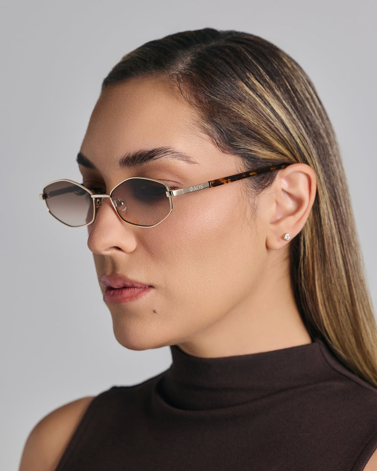 Faos Ariadne Marble Brown / Sunset Brown Γυαλιά Ηλίου