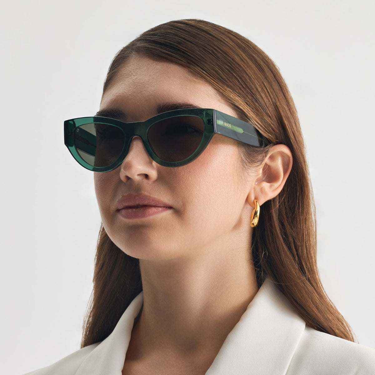 Faos Astypalea Crystal Green / Algae Green Γυαλιά Ηλίου