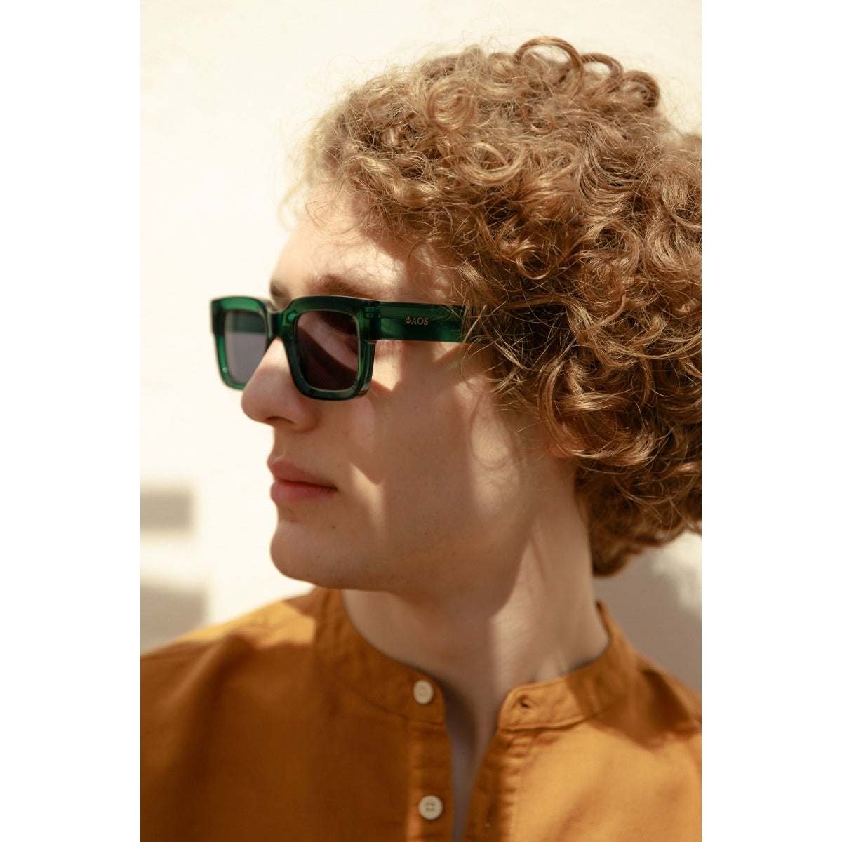 Faos Crete Crystal Green / Shade Grey Γυαλιά Ηλίου