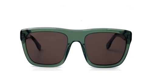 Faos Delos Crystal Green / Stone Brown Γυαλιά Ηλίου front packshot