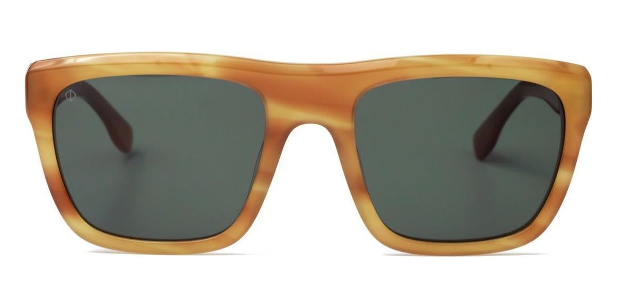 Faos Delos Marble Amber / Algae Green Γυαλιά Ηλίου front packshot