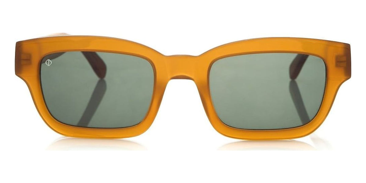 Faos Kalymnos Electrum Amber / Algae Green Γυαλιά Ηλίου front packshot