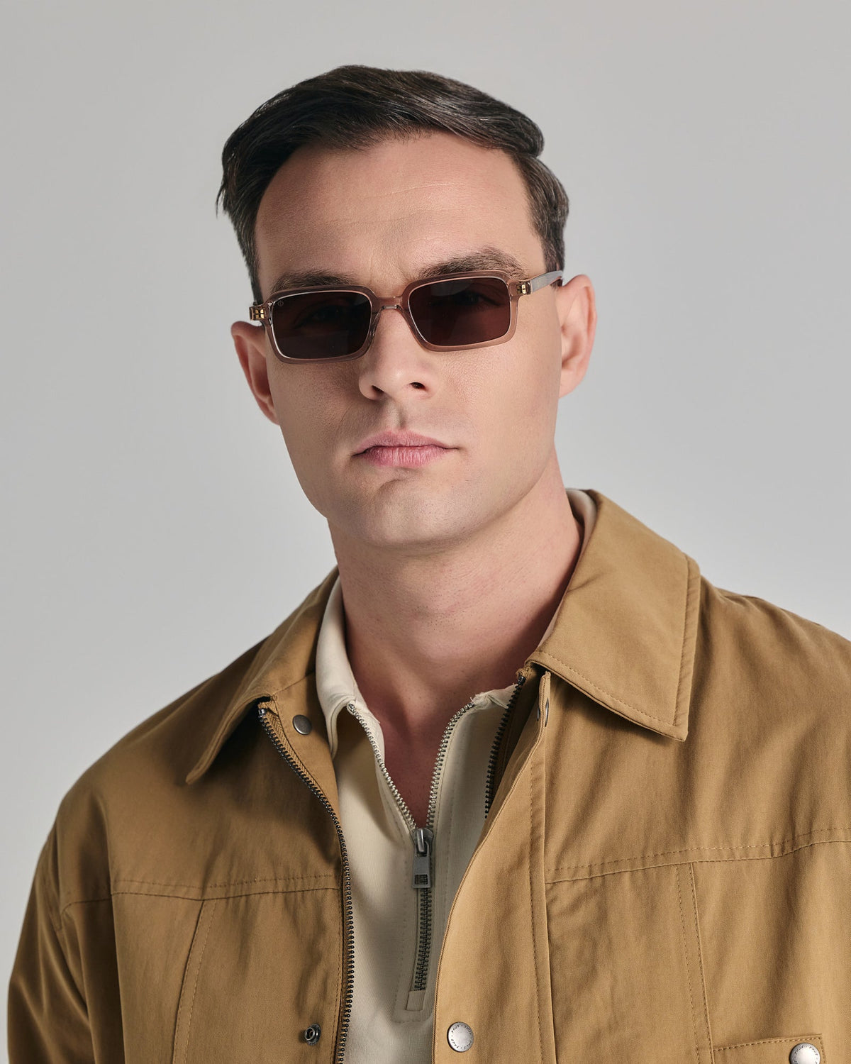 Faos Keros Crystal Beige / Stone Brown Γυαλιά Ηλίου