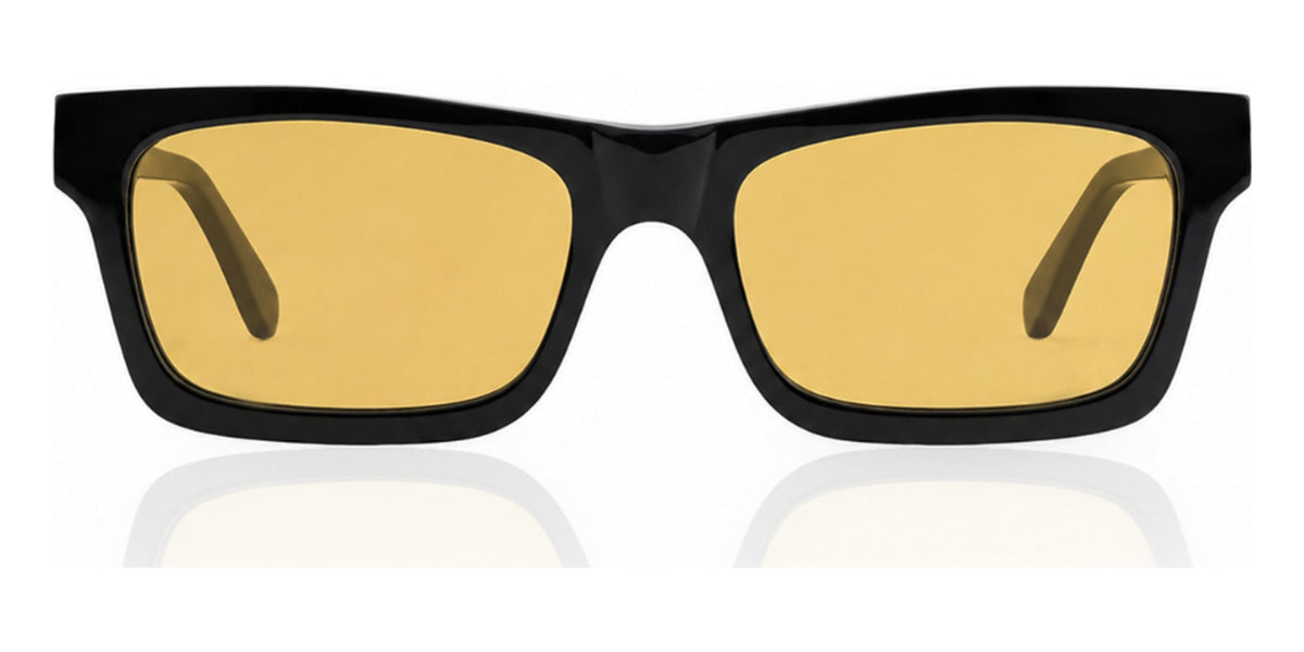 Faos Kythera Erevos Black / Saffron Yellow Γυαλιά Ηλίου front packshot