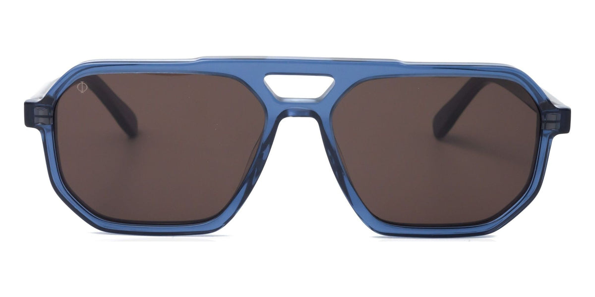 Faos Kythnos Crystal Blue / Stone Brown Γυαλιά Ηλίου front packshot