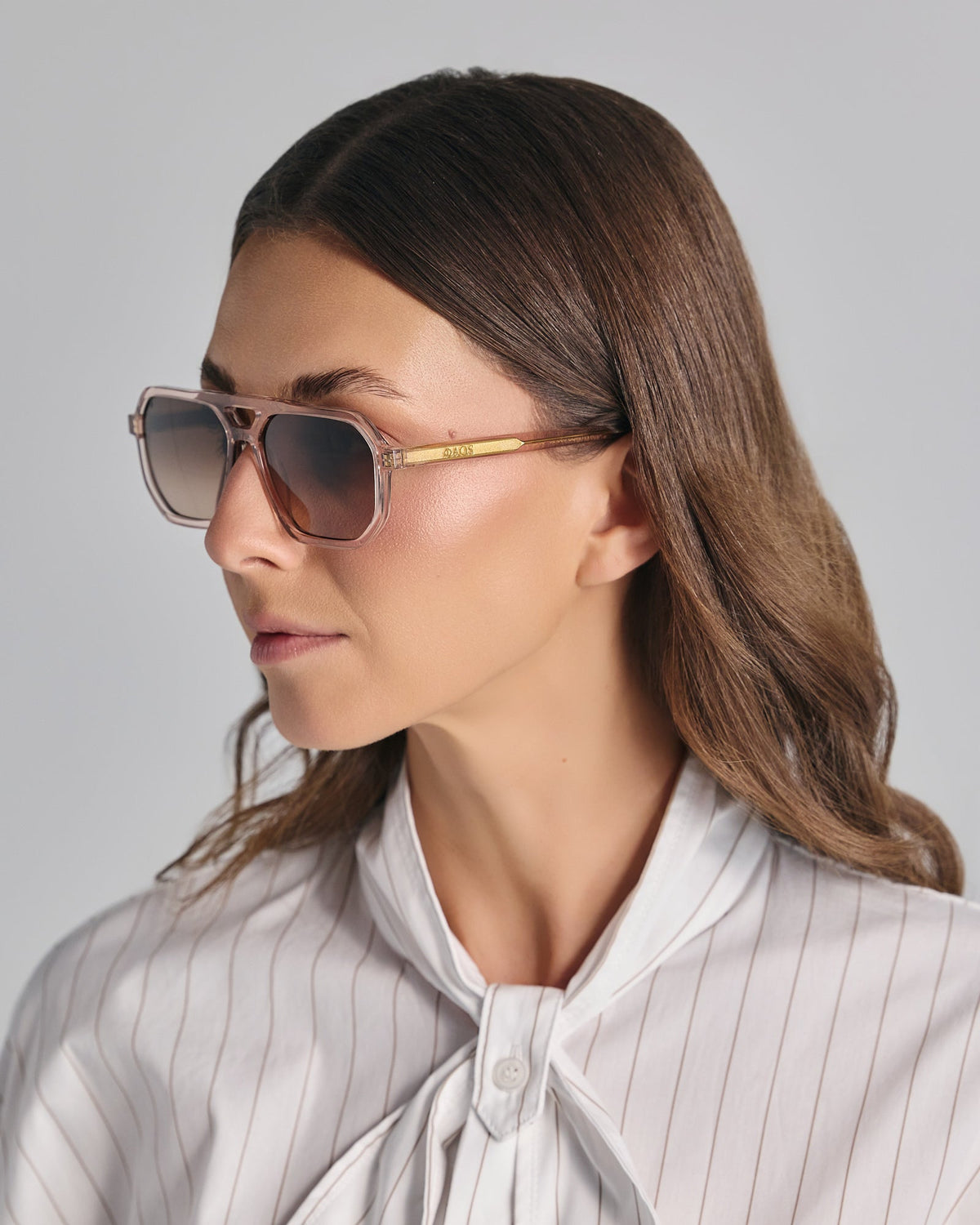 Faos Kythnos Crystal Pink / Sunset Brown Γυαλιά Ηλίου