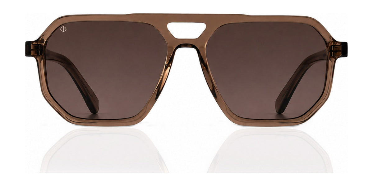 Faos Kythnos Crystal Sepia / Stone Brown Γυαλιά Ηλίου front packshot