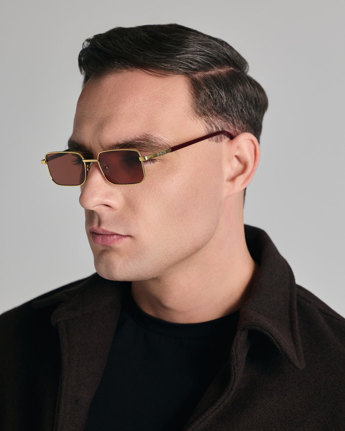 Faos Minoas Merlot Red / Maroon Γυαλιά Ηλίου