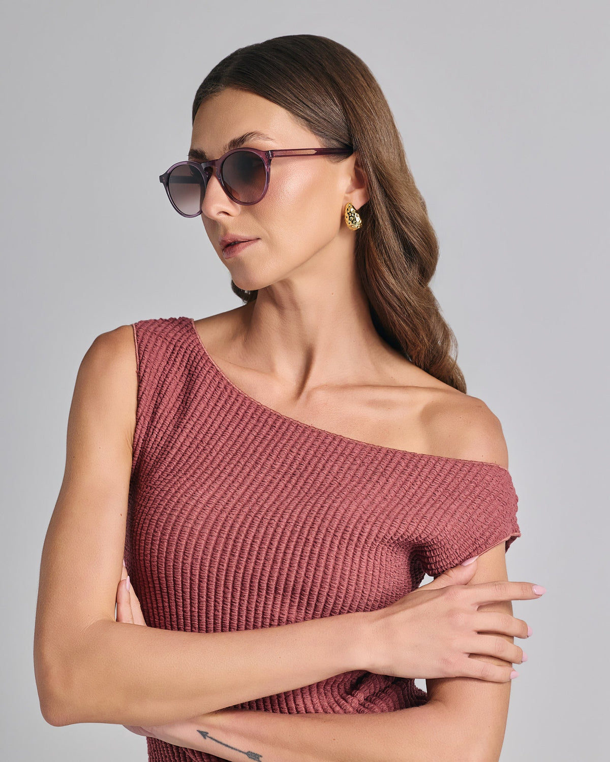 Faos Monaco Crystal Lavender / Sunset Purple Γυαλιά Ηλίου