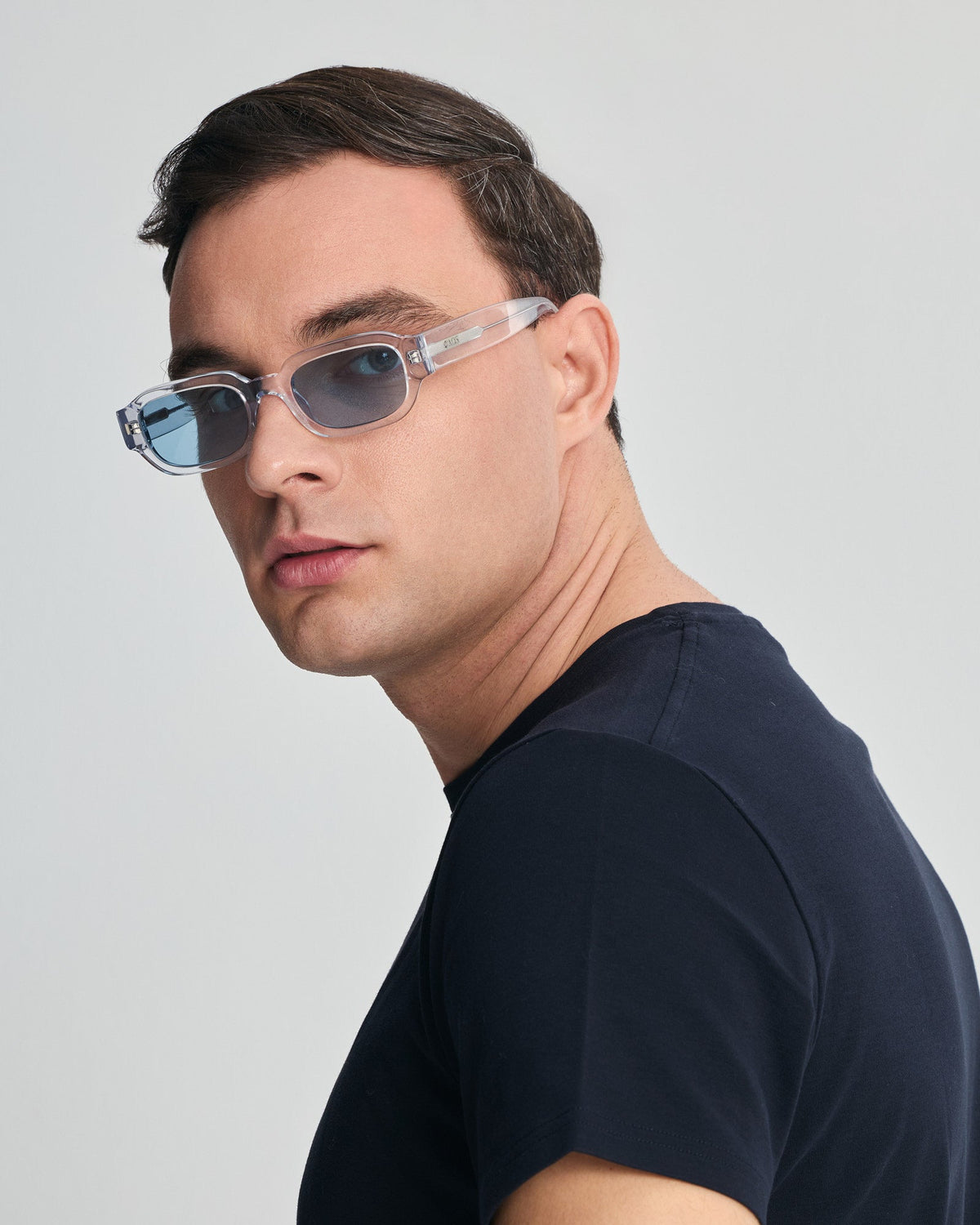 Faos Mykonos Crystal Grey / Kyano Blue Γυαλιά Ηλίου