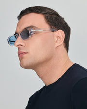 Faos Mykonos Crystal Grey / Kyano Blue
