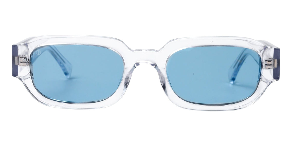 Faos Mykonos Crystal Grey / Kyano Blue Γυαλιά Ηλίου front packshot