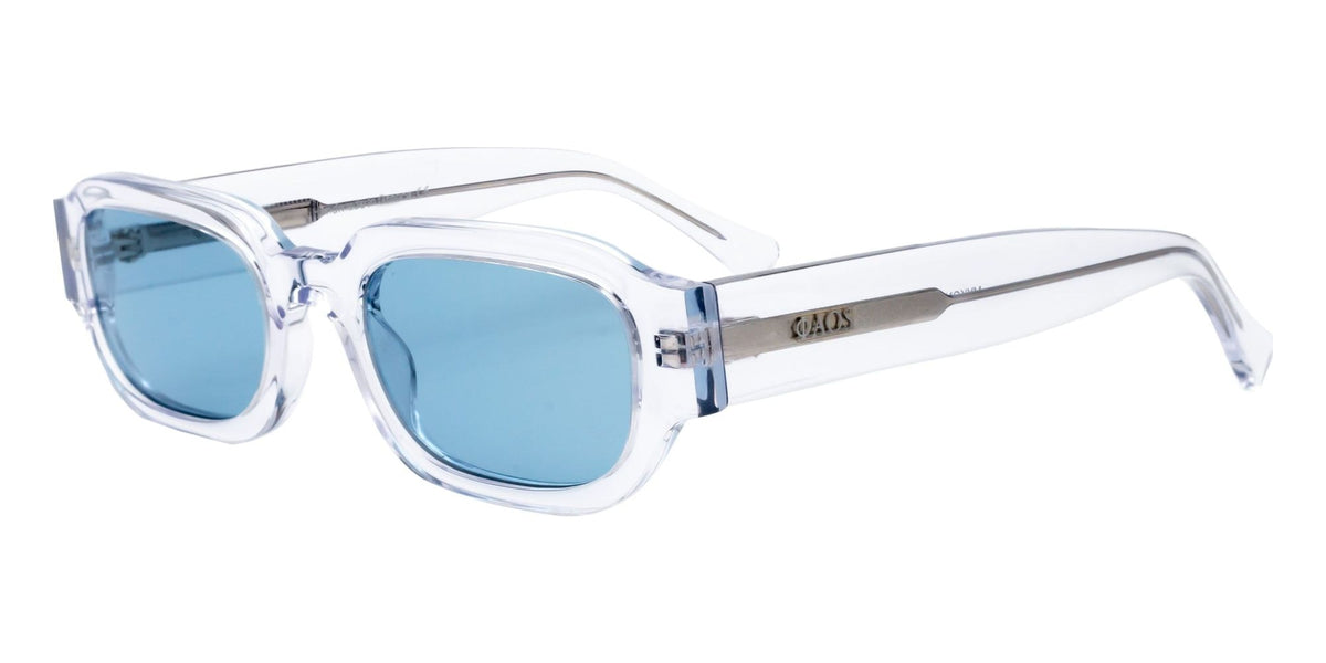 Faos Mykonos Crystal Grey / Kyano Blue Γυαλιά Ηλίου side packshot