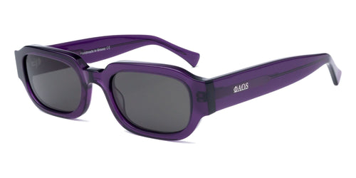 Faos Mykonos Crystal Purple / Shade Grey Γυαλιά Ηλίου side packshot
