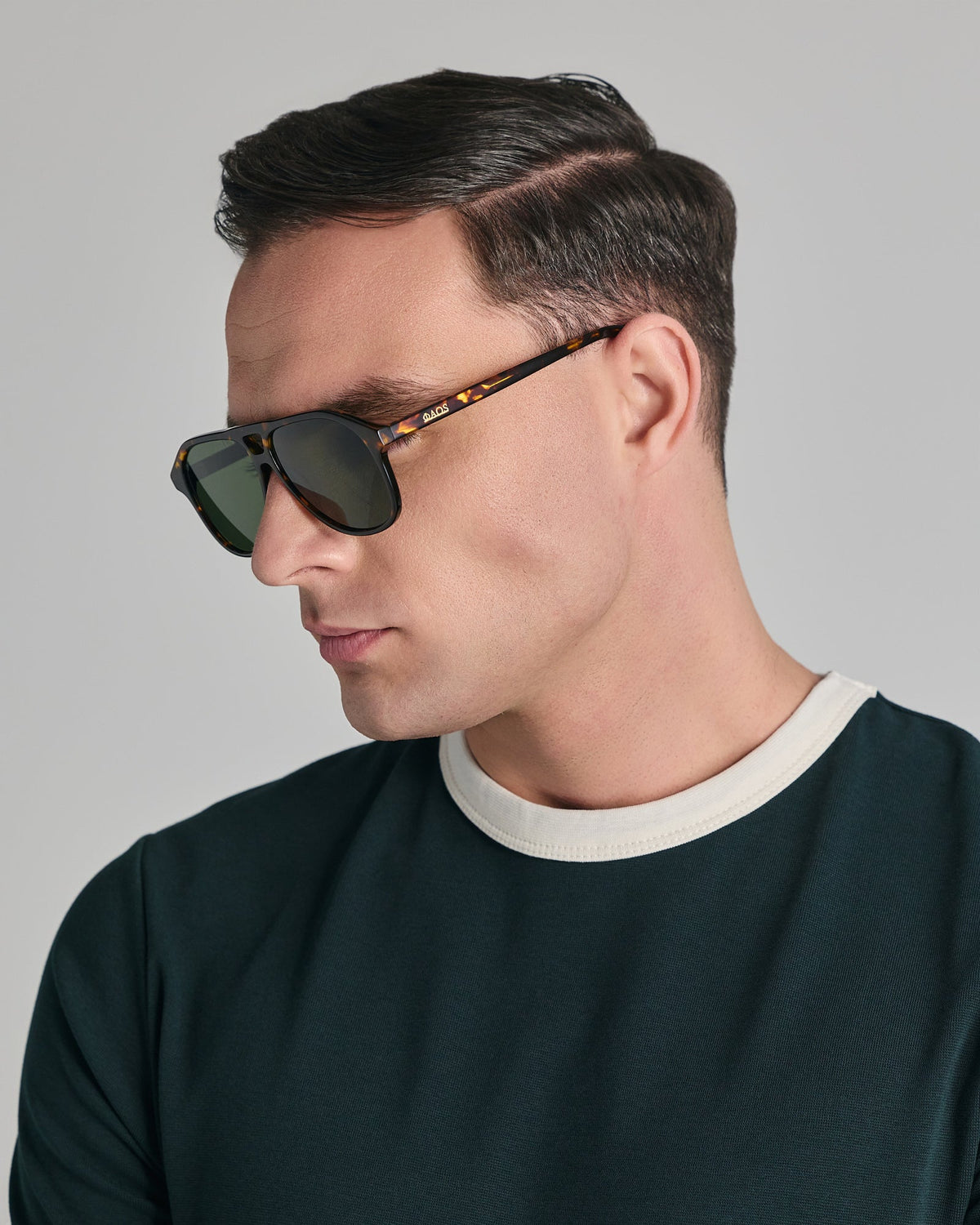 Faos Serifos Marble Brown / Algae Green Γυαλιά Ηλίου