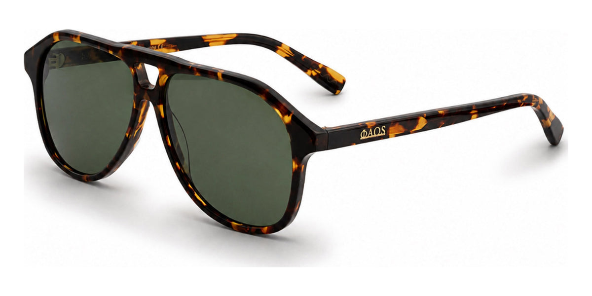Faos Serifos Marble Brown / Algae Green Γυαλιά Ηλίου side packshot