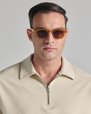 Faos Sikinos Electrum Amber / Maroon