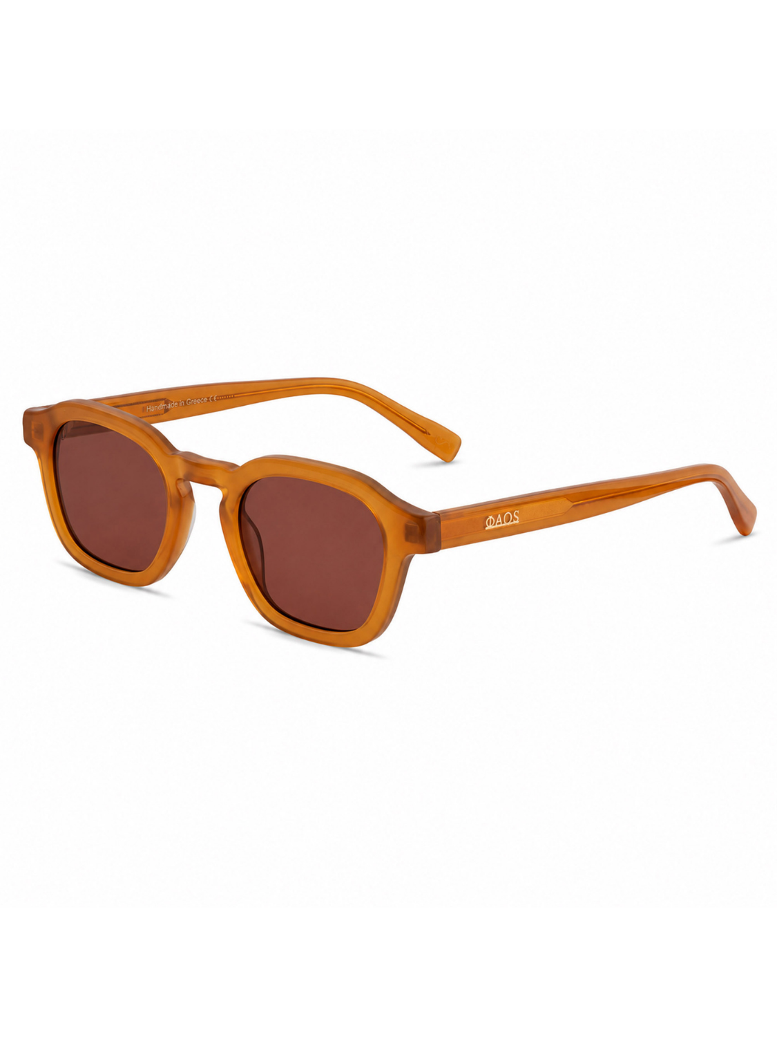 Faos Sikinos Electrum Amber / Maroon Γυαλιά Ηλίου