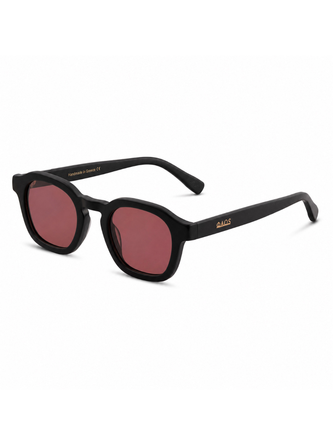 Faos Sikinos Erevos Black / Volcanic Red Γυαλιά Ηλίου