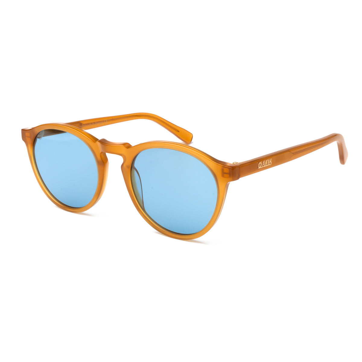 Faos Tinos Electrum Amber / Kyano Blue Γυαλιά Ηλίου