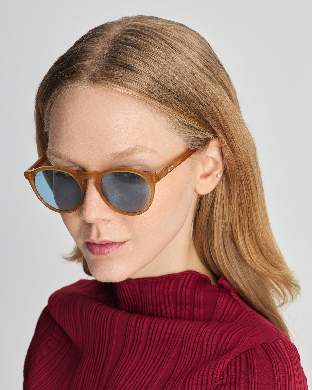 Faos Tinos Electrum Amber / Kyano Blue Γυαλιά Ηλίου