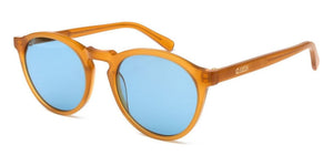 Faos Tinos Electrum Amber / Kyano Blue